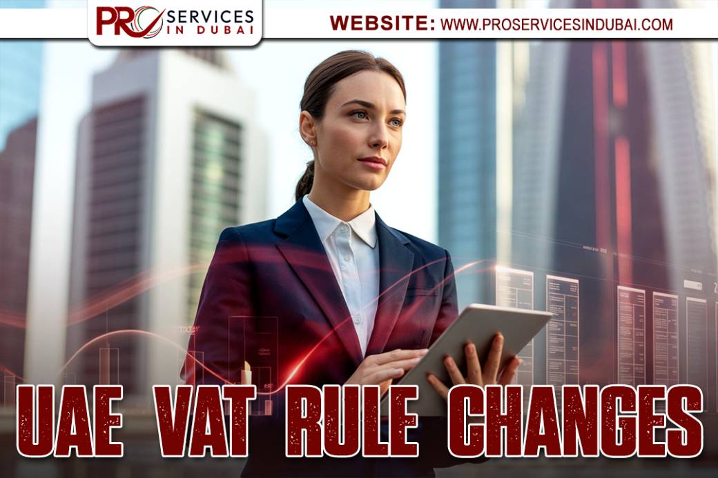 UAE VAT Rule Changes