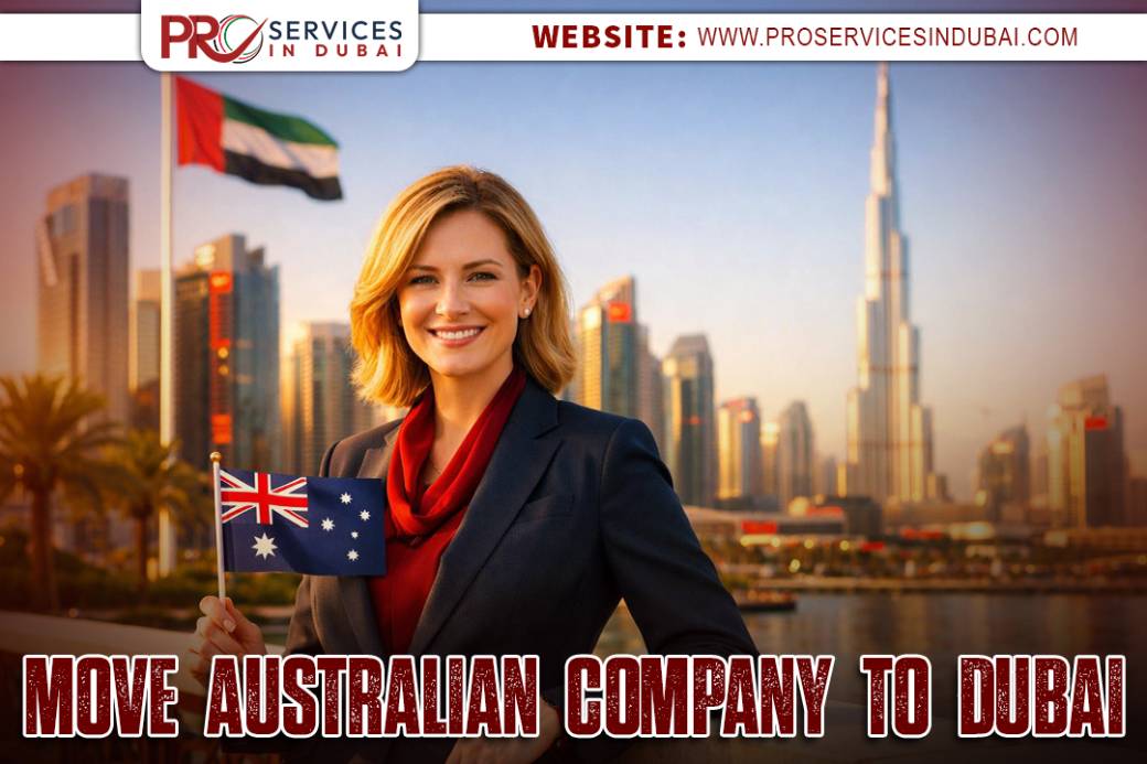 Australian Company to Dubai