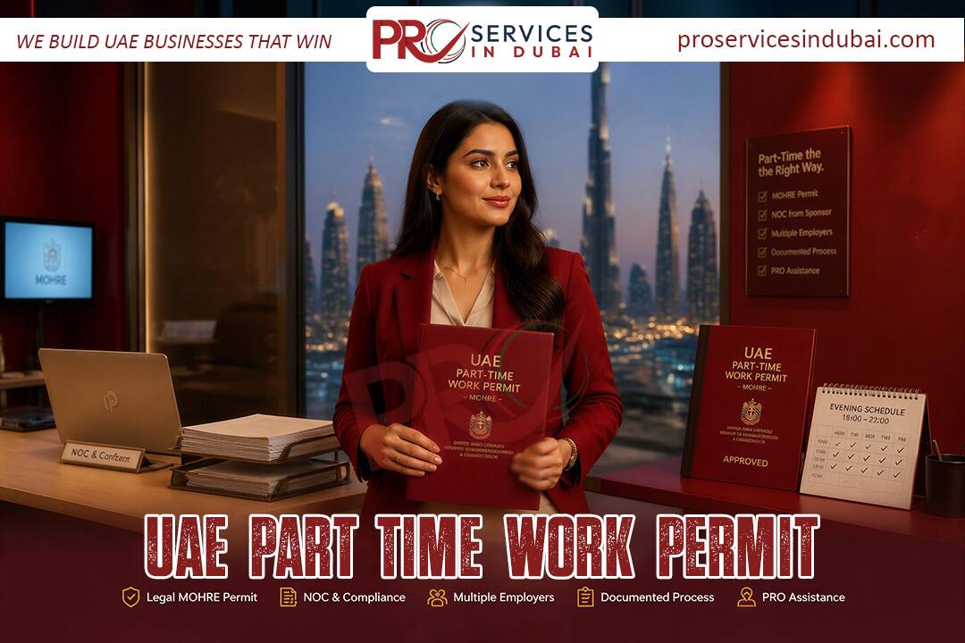 UAE Part-Time Work Permit